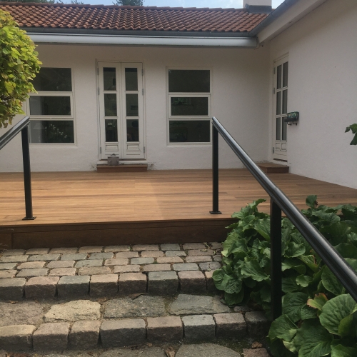 Renovering gulv udendørs