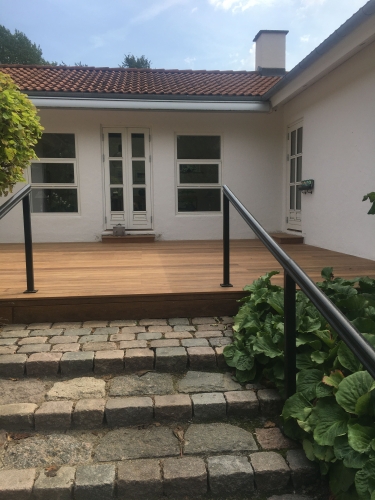 Renovering gulv udendørs